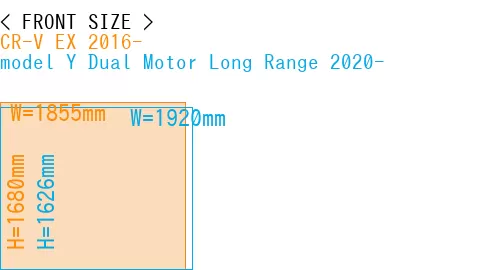 #CR-V EX 2016- + model Y Dual Motor Long Range 2020-
